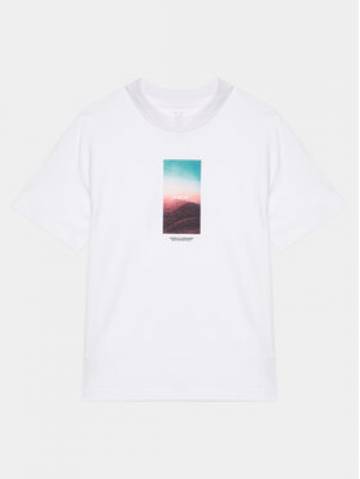 Jack&Jones Junior Футболка Vesterbro 12253960 Білий Loose Fit Jack&Jones Junior Футболка Vesterbro 12253960 Білий Loose Fit