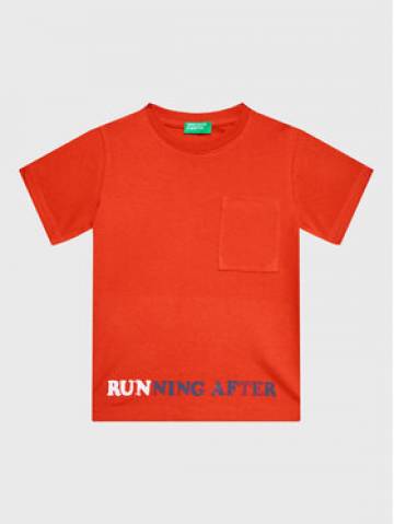 United Colors Of Benetton Футболка 3096G108I Червоний Regular Fit United Colors Of Benetton Футболка 3096G108I Червоний Regular Fit