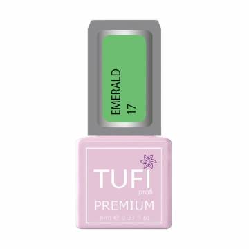 Гель-лак для ногтей Tufi profi Premium Emerald 17 Майская трава, 8 мл Гель-лак для ногтей Tufi profi Premium Emerald 17 Майская трава, 8 мл