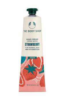Крем для рук The Body Shop Strawberry Hand Cream Клубника, 30 мл