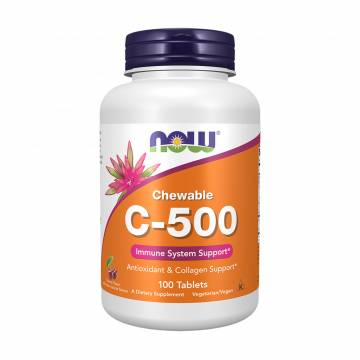 Витамин C Now Foods C-500 со вкусом черешни, 100 капсул Витамин C Now Foods C-500 со вкусом черешни, 100 капсул