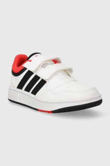 Детские кроссовки adidas Originals HOOPS 3.0 CF C цвет белый Детские кроссовки adidas Originals HOOPS 3.0 CF C цвет белый