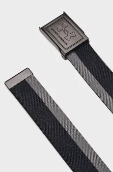 Мужской черный двусторонний ремень M Stretch Webbing Belt Черный ONESIZE Under Armour 1383935-001