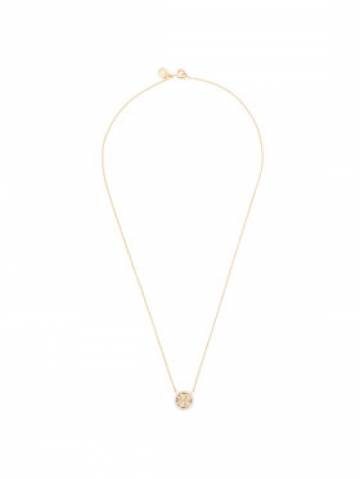 Tory Burch Намисто Crystal Logo Delicate Necklace 53420 Золотий Tory Burch Намисто Crystal Logo Delicate Necklace 53420 Золотий