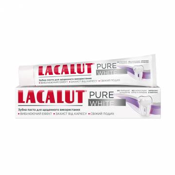 Зубная паста Lacalut Pure White, 75 мл Зубная паста Lacalut Pure White, 75 мл