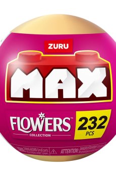 Детский конструктор в капсуле Zuru Max S1 Садовые цветы, от 8 лет (83184GQ1)