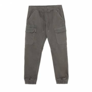 Cropp - Бігуни з вантажними кишенями - темно-сірий Cropp - Бігуни з вантажними кишенями - темно-сірий