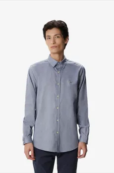 Мужская синяя рубашка Синий 39 Lacoste CH242424L