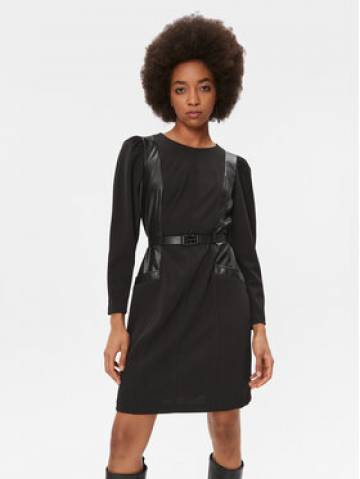 DKNY Повсякденна сукня DD3G1608 Чорний Regular Fit DKNY Повсякденна сукня DD3G1608 Чорний Regular Fit