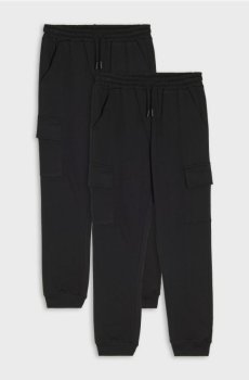 Спортивні штани 2 штуки - чорний