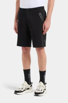Мужские черные шорты Черный S EA7 6188