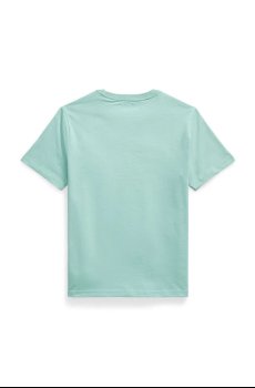 Детская хлопковая футболка Polo Ralph Lauren