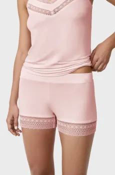 Женские пудровые шорты ALBANE Розовый M Etam 6550779