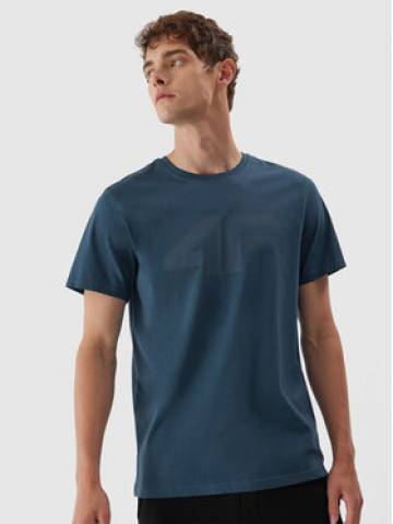 4F Футболка 4FAW23TTSHM0877 Голубий Regular Fit 4F Футболка 4FAW23TTSHM0877 Голубий Regular Fit