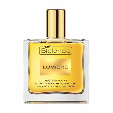 Многофункциональное сухое масло для ухода за лицом, телом и волосами Bielenda Lumiere, 50 мл Многофункциональное сухое масло для ухода за лицом, телом и волосами Bielenda Lumiere, 50 мл
