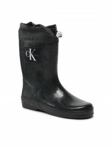 Calvin Klein Jeans Гумові чоботи Rain Boot V3X6-80425-0083 S Чорний Calvin Klein Jeans Гумові чоботи Rain Boot V3X6-80425-0083 S Чорний