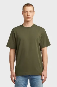 Мужская оливковая футболка Essential Оливковый XXL G-Star RAW D27769,D709