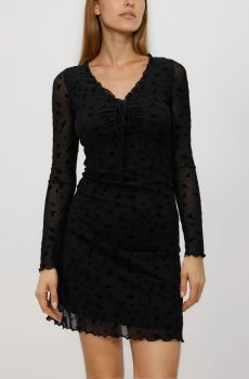 Reserved - Сукня-міні - чорний - 664HS-99X