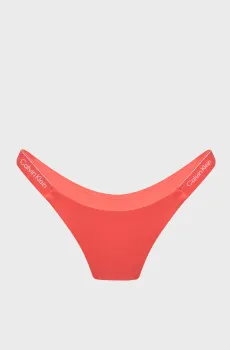 Женские коралловые трусики от купальника BIKINI Коралловый S Calvin Klein LV00Q61206