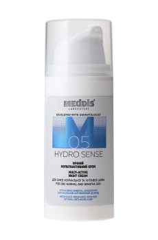 Ночной мультиактивный крем для лица Meddis Hydro Sense Multi-Active Night Cream, 30 мл