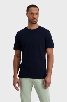 Мужская темно-синяя футболка в полоску Синий XL Pierre Cardin PC.-C5 21860.2157