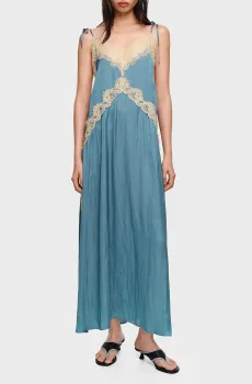 Женский голубой сарафан Голубой M Bimba Y Lola 261BR9002.10503