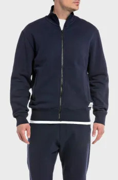 Мужская темно-синяя спортивная кофта Синий S Replay M6703 .000.23614P