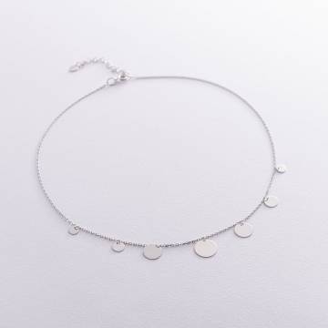Серебряное колье "Монетки" 18800 Серебряное колье "Монетки" 18800
