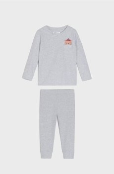 Комплект: футболка та штани - сірий