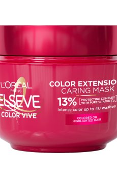Маска LOreal Paris Elseve Color Vive Caring Mask для окрашенных или мелированных волос, 300 мл