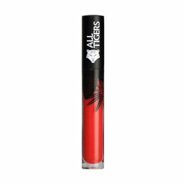 Уценка! Жидкая матовая помада для губ All Tigers Natural & Vegan Liquid Lipstick 784 Lead The Game, 8 мл Уценка! Жидкая матовая помада для губ All Tigers Natural & Vegan Liquid Lipstick 784 Lead The Game, 8 мл