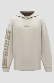 Мужское бежевое худи Бежевый L Guess Z4BQ03.K9V31;G1CA