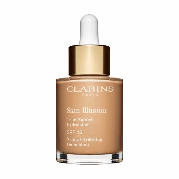 Тональный крем для лица Clarins Skin Illusion Natural Hydrating Foundation SPF 15, 110 Honey, 30 мл Тональный крем для лица Clarins Skin Illusion Natural Hydrating Foundation SPF 15, 110 Honey, 30 мл