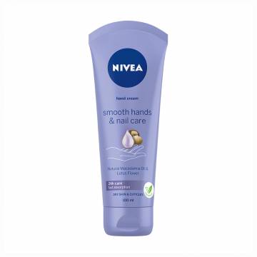Крем для рук NIVEA Гладкие руки и уход за ногтями, 100 мл Крем для рук NIVEA Гладкие руки и уход за ногтями, 100 мл