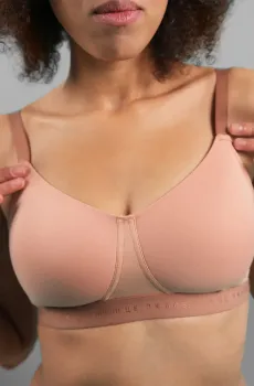 Женский пудровый бюстгальтер Розовый 70E brabrabra SLZ24501034