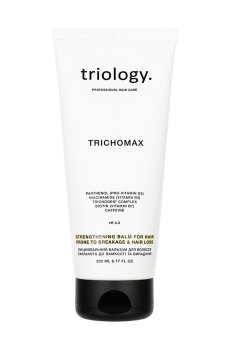 Укрепляющий бальзам triology. Trichomax для склонных к ломкости и выпадению волос, 200 мл