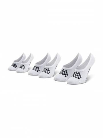 Vans Набір 3 пар низьких дитячих шкарпеток Classic Canoodle VN0A48HCYB21 Білий Vans Набір 3 пар низьких дитячих шкарпеток Classic Canoodle VN0A48HCYB21 Білий
