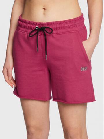 DKNY Sport Спортивні шорти DP2S5012 Рожевий Regular Fit DKNY Sport Спортивні шорти DP2S5012 Рожевий Regular Fit