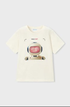 Детская хлопковая футболка Mayoral