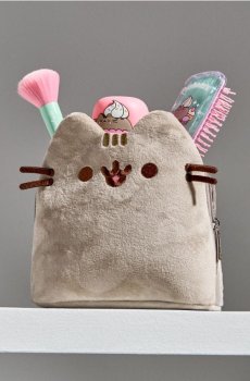 Косметичка у формі кота Pusheen the Cat - бежевий