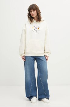 Хлопковая кофта HUGO Dalessandra_2 Dalessandra_2