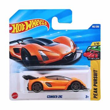 Базовый автомобиль Hot Wheels Czinger 21C, оранжевый, от 3 лет, 11*3.5*11 см (5785)