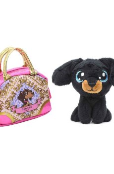 Мягкая игрушка Funville CuteKins Домашние животные в сумочках Такса, от 1.5 лет, 10 см (FV35061-1)