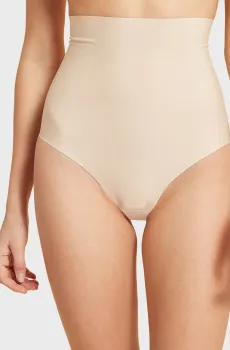 Женские бежевые моделирующие трусики CONTROL BY ETAM Бежевый XL Etam 6524413