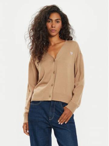 Guess Jeans Кардиган W4BR16 Z3HO2 Коричневий Regular Fit Guess Jeans Кардиган W4BR16 Z3HO2 Коричневий Regular Fit