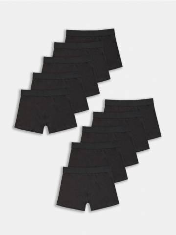 Боксери 10 pack - чорний Боксери 10 pack - чорний