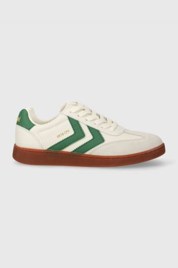 Кожаные кроссовки Hummel VM78 CPH ML цвет белый 224160 Кожаные кроссовки Hummel VM78 CPH ML цвет белый 224160