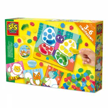 Набір для творчості Ses Creative Montessori Сортуй кольори та матеріали (14062S) Набір для творчості Ses Creative Montessori Сортуй кольори та матеріали (14062S)