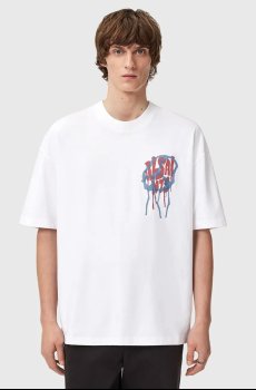 Хлопковая футболка AllSaints