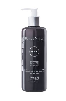 Тонирующая маска для волос Emmebi Italia Illumia Color Mask, Black, 300 мл